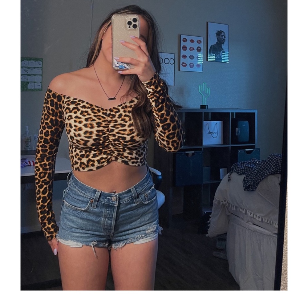 Leopard print shirt